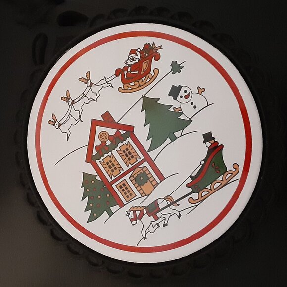 Christmas Cast Iron Trivet (Ceramic Tile) - Picture 5 of 10